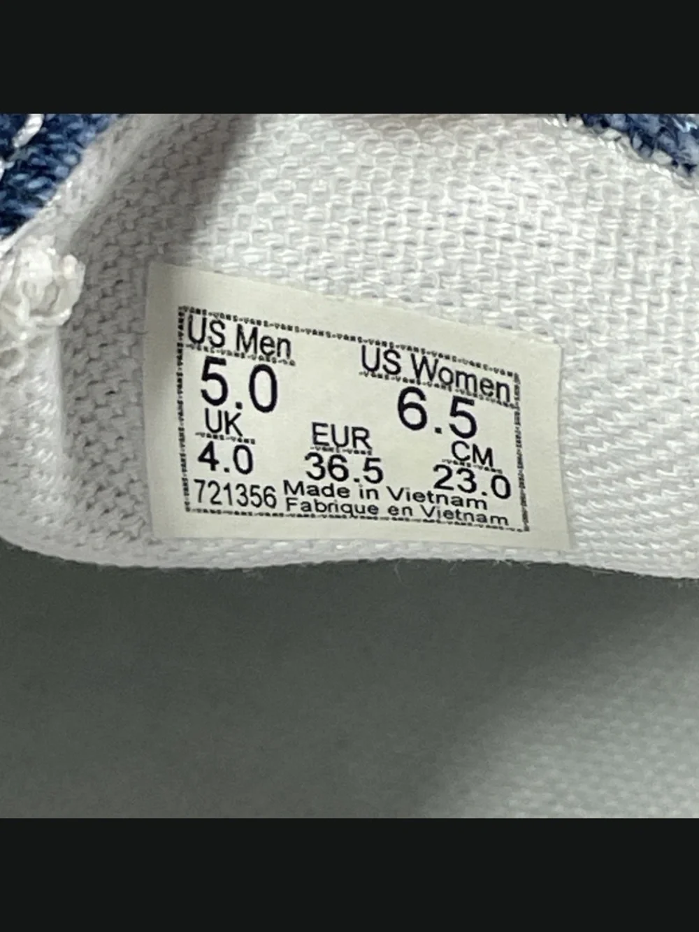 Vans classic slip